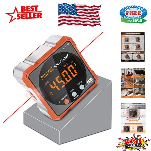 Magnetic digital angle finder - digital,