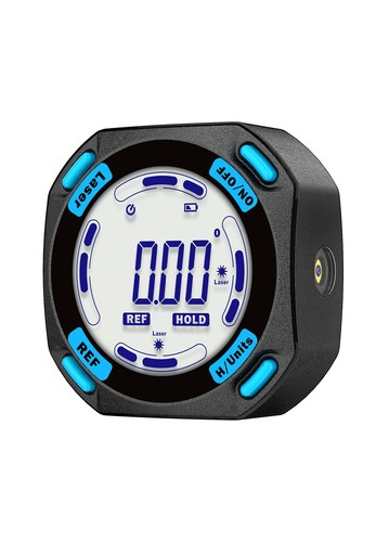 Digital angle finder with - angle,