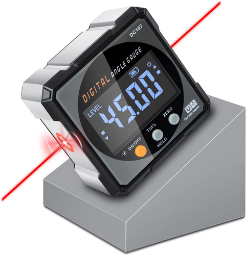 Digital angle finder level - angle,