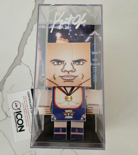 Kurt angle signed autograph - angle,