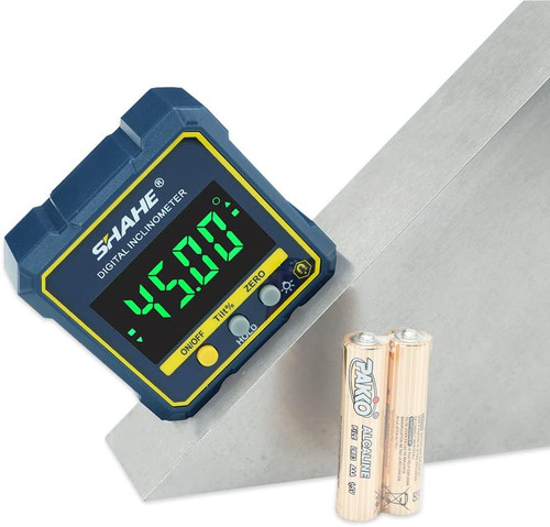 Digital angle gauge - gauge, magnetic