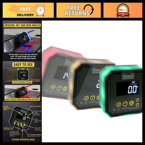 Digital angle gauge - digital, magnetic